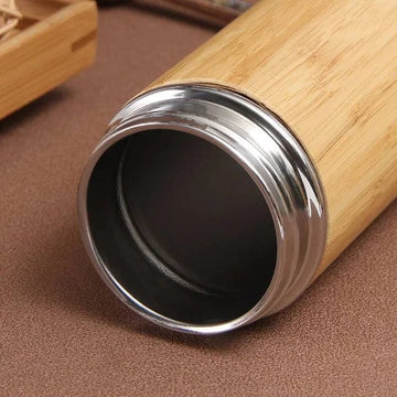 🌿 Eco-Friendly Bamboo Water Bottle | 750ml | Rootsy Green Living