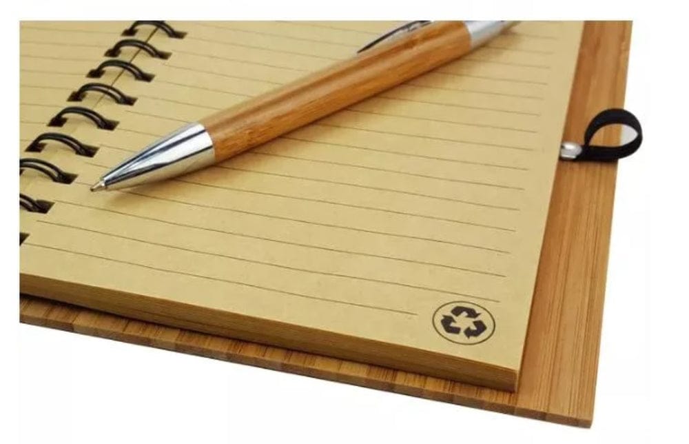 Eco-Friendly Mini Notepad with Pen | 100% Recycled Paper | Rootsy
